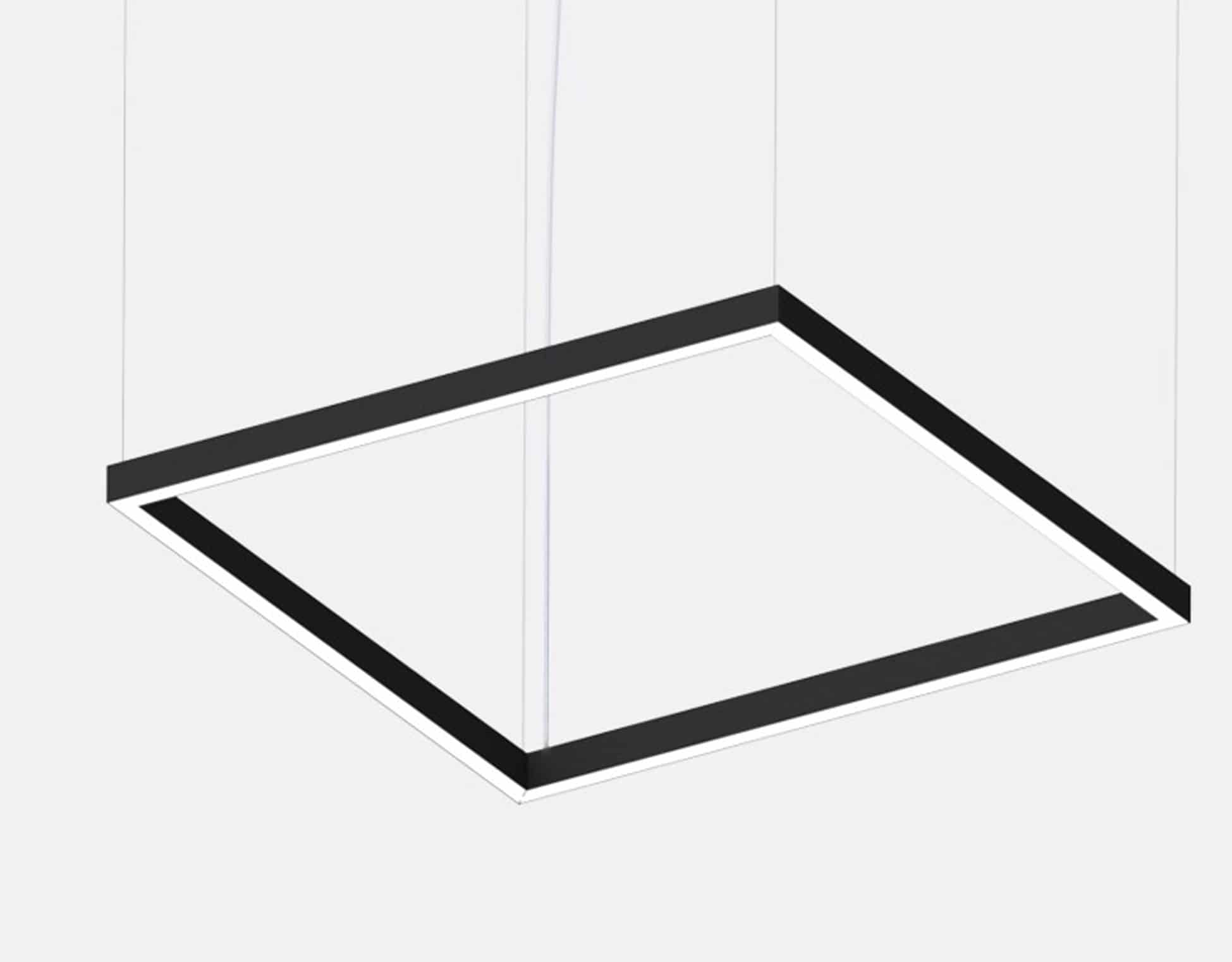 Microfile H square sospensione bi emissione