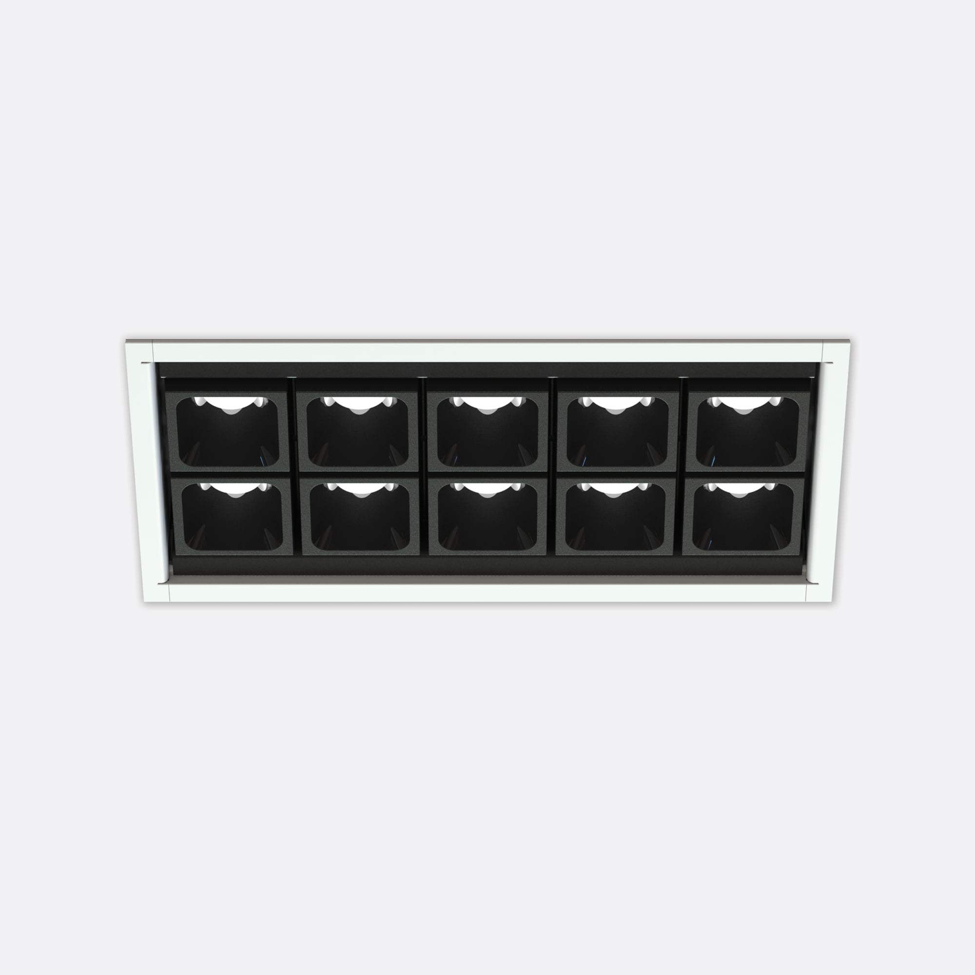 Leva 5+5 recessed - kit