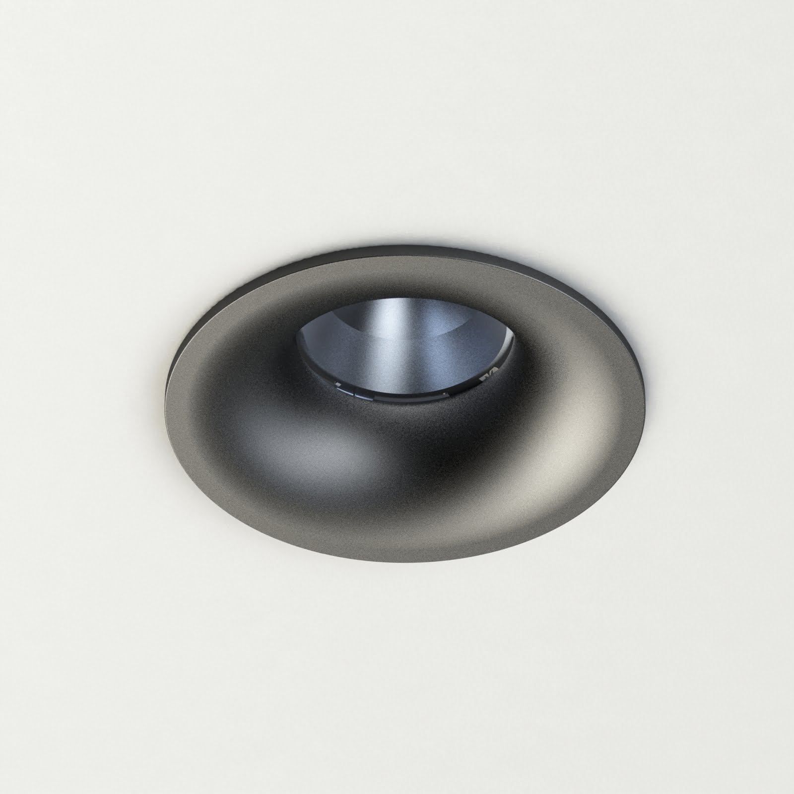 Convex recessed frame fixed GU10