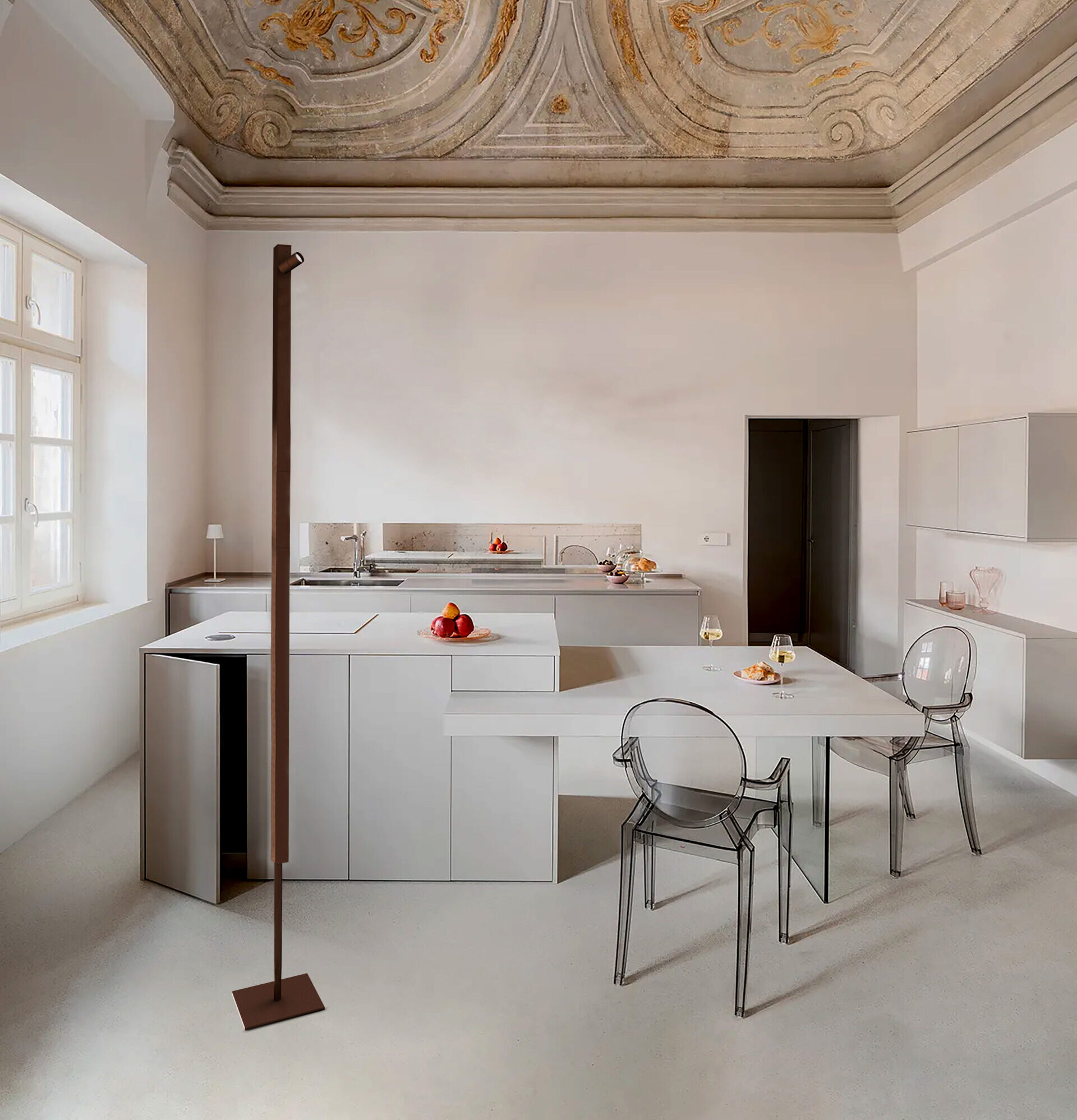 Ibrida terra luce 1 spot e indiretta